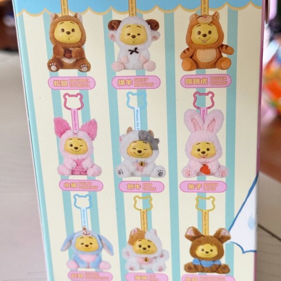 Miniso Disney Winnie the Pooh Vinyl Plush Pendant Blind Box – THE SECRET NIB - Picture 8 of 9